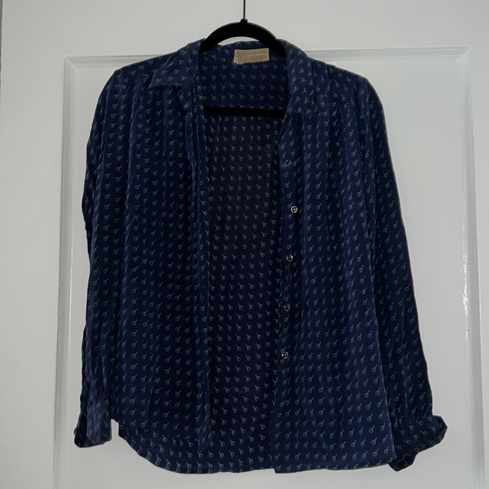 Vintage Gucci Key Blouse